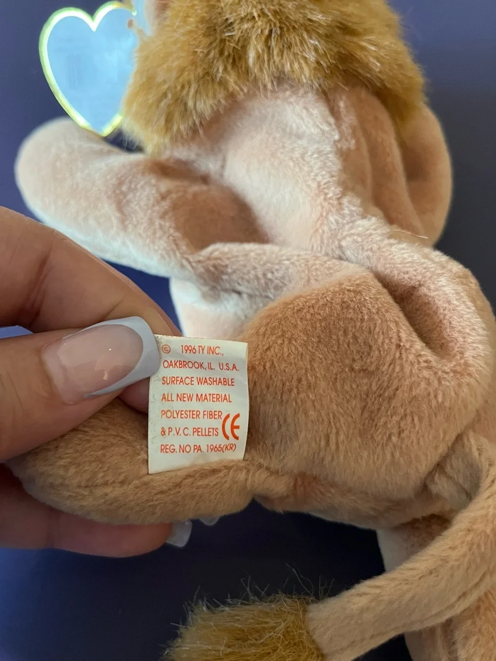 Roary the Lion Beanie Baby
